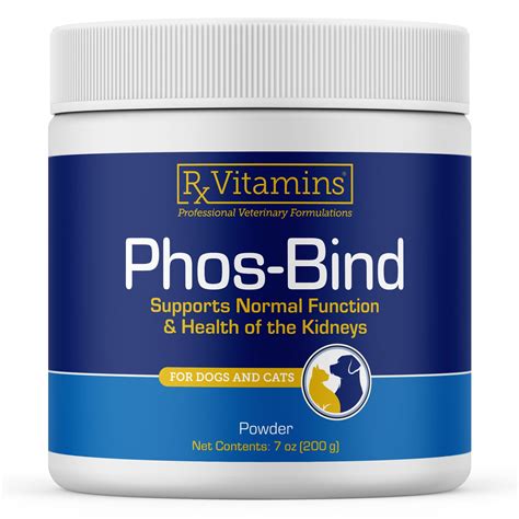 RX VITAMINS Phos-Bind Kidney Support Dog & Cat Supplement Customer ...