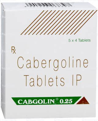 Cabgolin 0.25 Tablet: Uses, Side Effects, Price & Substitutes