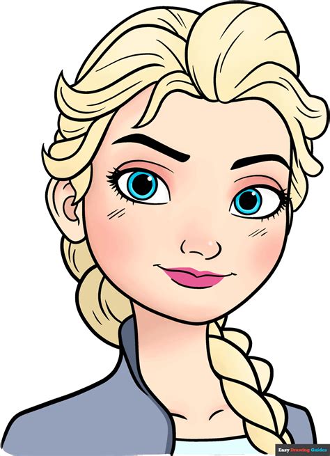Image result for Elsa Drawing Tutorial