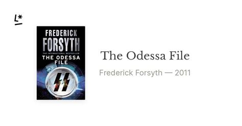 The Odessa File by Frederick Forsyth | Literal