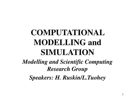 Image result for Computer Simulation and Modelling