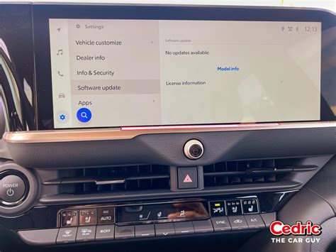Toyota Software Update