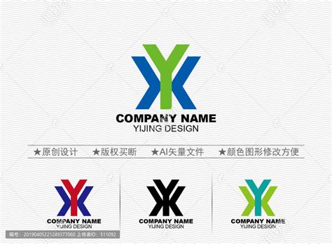 YX标志,房地产建筑类,LOGO/吉祥物设计,设计模板,汇图网www.huitu.com