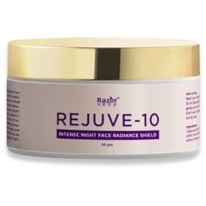 Razor Veda Rejuve-10 Intense Radiance Face Shield Night Cream - for ...