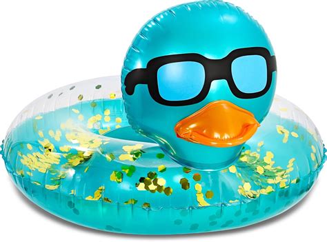POZA Inflatable Duck Pool Float Tube- Heavy Duty India | Ubuy