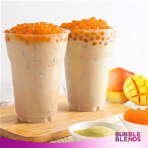 Mango Popping Boba - 7lbs | Non-Dairy, Fat-Free, Gluten-Free | Real ...