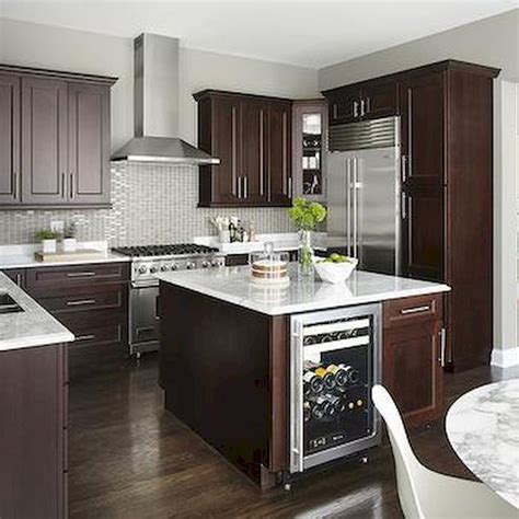 Kitchen Backsplash With Dark Brown Cabinets – Kitchen Info