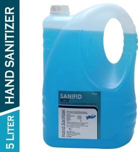 SANIFID AQUA Instantly Kills 99.9% Germs Without Water Bottle (5LTR ...