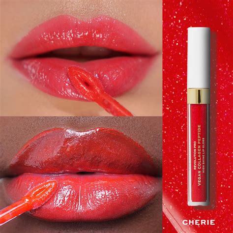 Revolution Pro Vegan Collagen Peptide High Shine Lip Gloss - HOK Makeup