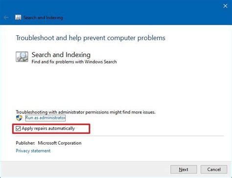 Windows Search Problems 的图像结果