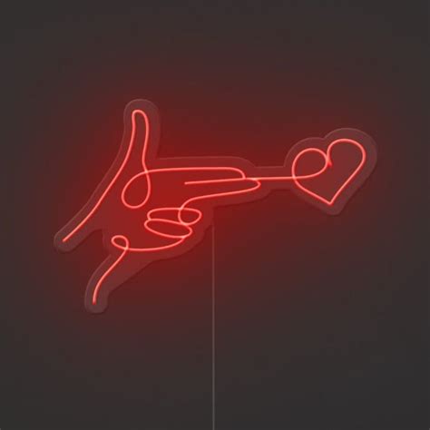 Hand Shoot Neon Sign – NEONDECORS