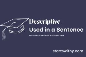 Image result for Descriptive Sentences Examples