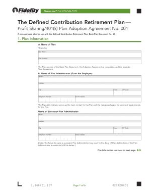 Fillable Online Pre-approved Retirement Plans - IRS tax formsPre ...