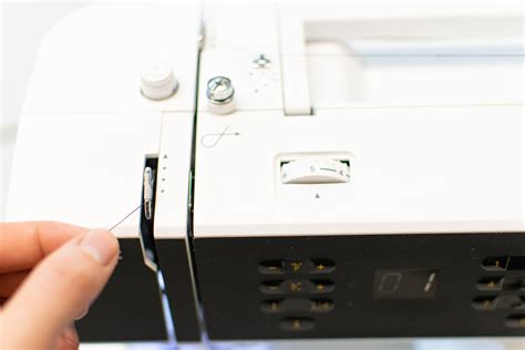 Image result for Where Is the Front Thread Guide On a Sewing Machine