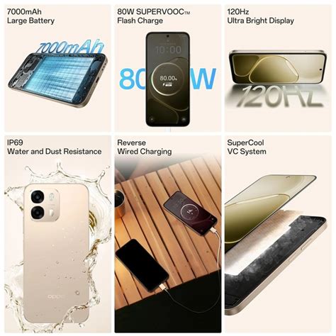 Oppo A6 Pro 5G (Gold, 8GB RAM, 256GB Storage)