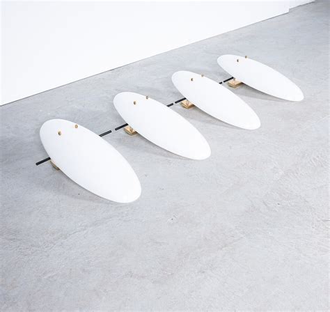 Angelo Lelii for Arredoluce Wall Lights, 1957 - Mod. 12643 Large Lucite ...