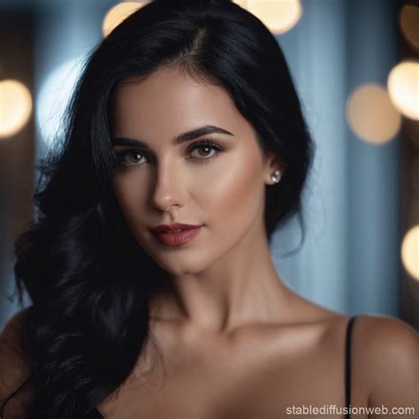 create a beautifull onlyfans model w black hair Prompts | Stable Diffusion Online