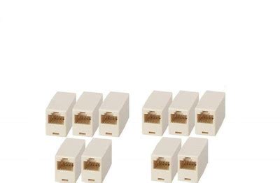 LipiWorld RJ45 8P8C Female to Female Network LAN Cable Coupler Jointer ...