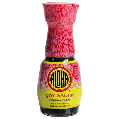 Aloha Shoyu Soy Sauce, 6 oz - Walmart.com