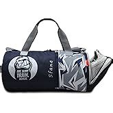 Sfane Duffel Gym Bag,Shoulder Bag for Men & Women with Shoe Compartment ...