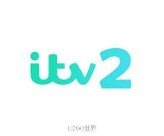 英国ITV2电视频道台标logo设计理念和寓意_设计公司是哪家 -艺点创意商城
