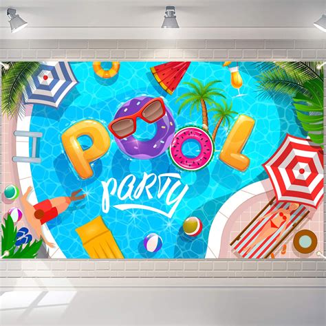 Pool Party Background