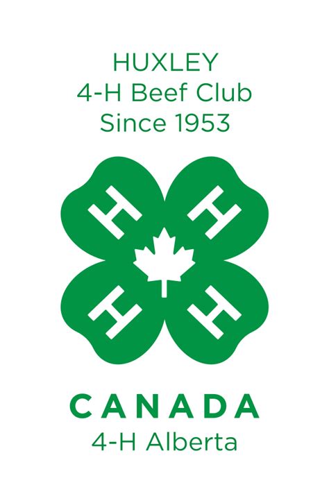 Huxley 4-H Beef Club | Trochu AB