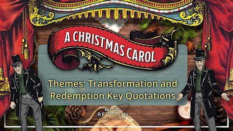 Key Quotes: Transformation and Redemption | A Christmas Carol | Quickfire