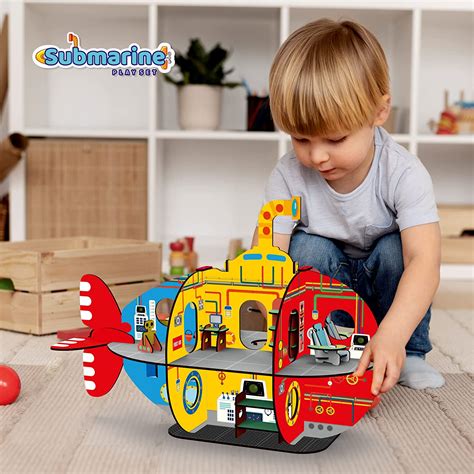Webby DIY Submarine Wooden Playset Doll House – Webby Toys