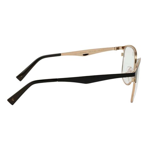 Vintage Black Copper Frame Poly Carbonate Clear Lens Full Rim ...