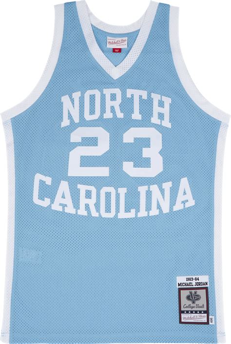 Mitchell & Ness Ncaa Unc Michael Jordan 1983-1984 #23 Authentic ...
