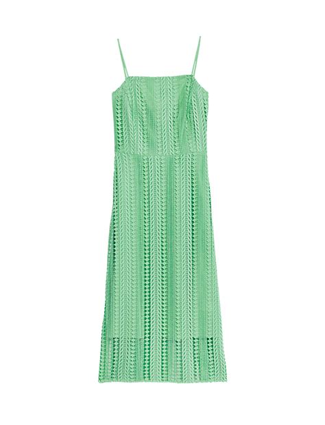 Buy Lace Square Neck Midaxi Waisted Dress at Marks & Spencer