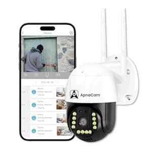 Buy ApnaCam 4G Sim Based Pan & Tilt Zoom CCTV Camera| Outdoor ...