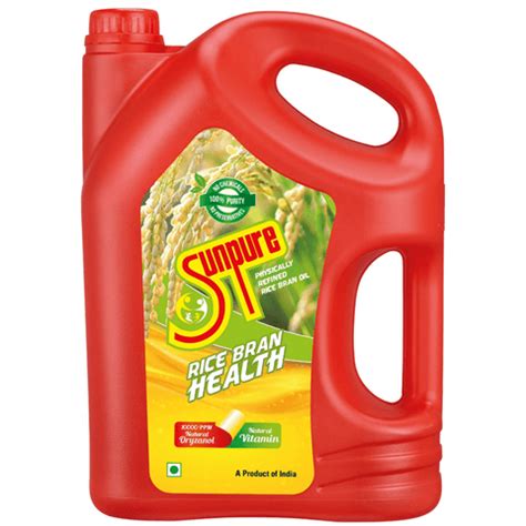 Buy Sunpure Rice Bran Oil 1L or 5L - Sunpure Ricebran Oil
