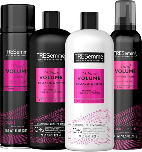 Amazon.com : TRESemmé Flawless Curls Shampoo, Conditioner, Mousse ...
