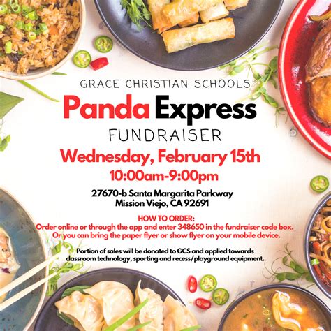 Panda Express FUNDraiser - Elem.- Jr. High