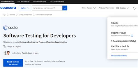 Testing Courses 的图像结果