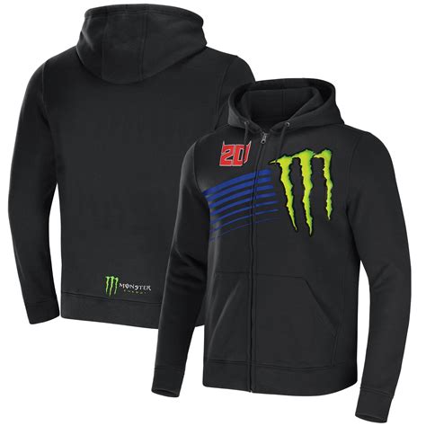 Monster Energy Yamaha 2023 Team Fabio Quartararo 20 Hoodie - Black