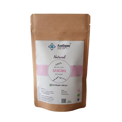 Natural Black Salt (Sanchal Powder) - Pure Mineral Salt | Antique ...