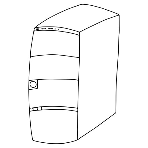 Image result for Computer System Unit Drawing