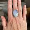 Buy Blue Copper Turquoise Sterling Silver Ring, Turquoise Ring, Boho ...