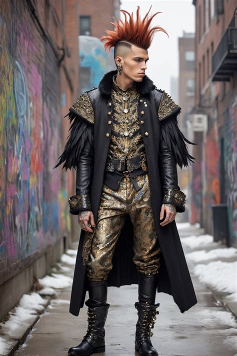 Male Punk Rock Clothing