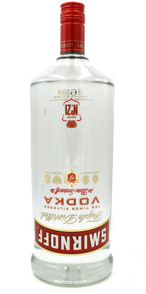 Handle Of Smirnoff Vodka