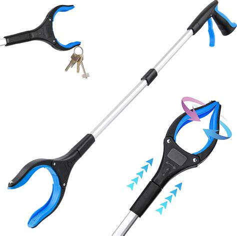 Xuanpin 32 Grabber Reacher Tool, 360° Rotating Head, Wide India | Ubuy