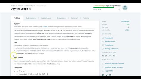 HackerRank 30 Days of Code 的图像结果