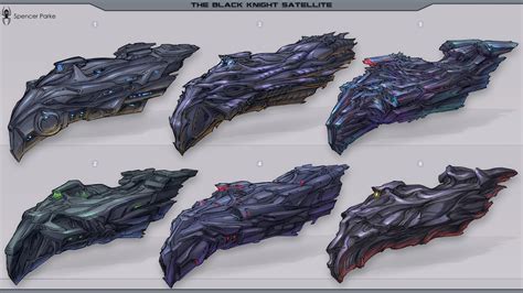 Black Knight Satellite High Resolution