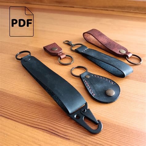 Image result for Leather Key Chain Pattern