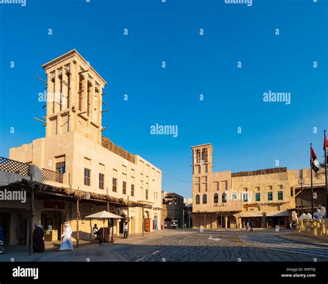New Al Seef cultural district, built with traditional architecture and design, by The Creek ...