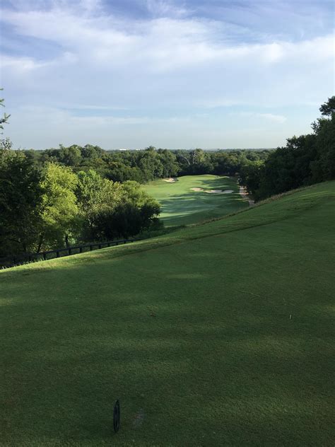 Cowboys Golf Club 4th Hole. Dallas Cowboys star about 100 yards out ...