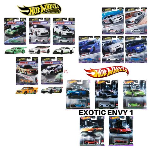 Jual Hot Wheels Premium Exotic Envy Race Day Modern Classics Chiron ...